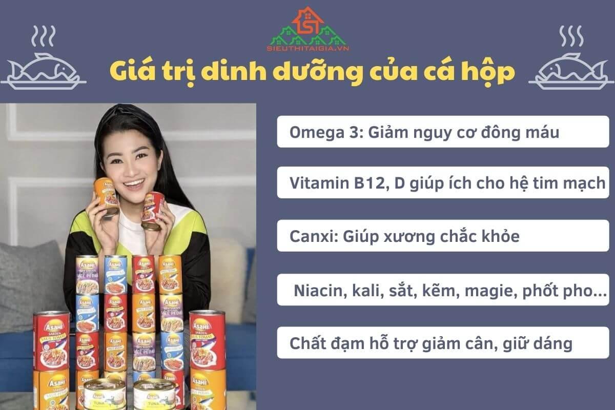 cá hộp bao nhiêu calo