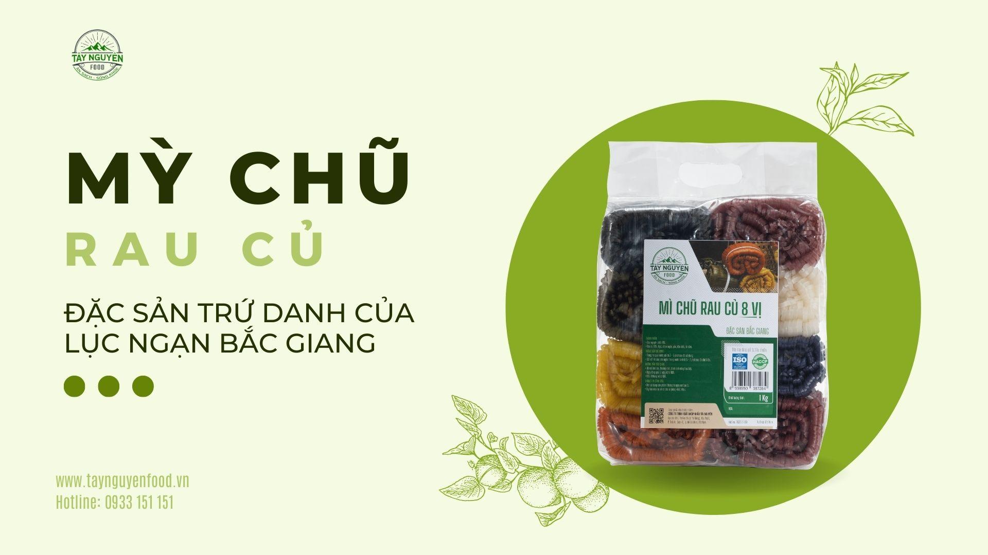 Mì Chũ Rau Củ 5 & 8 Vị